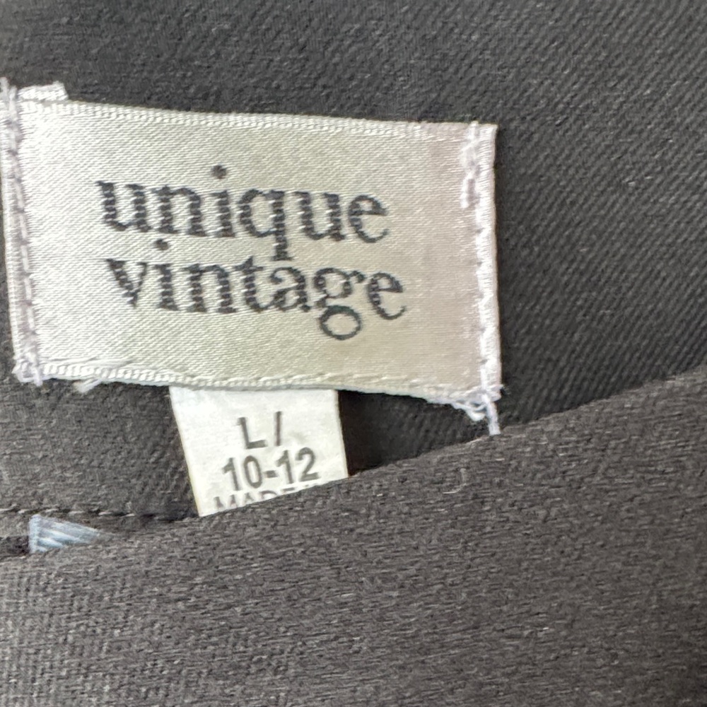 NWT Unique Vintage Black Shorts - Picture 2 of 3